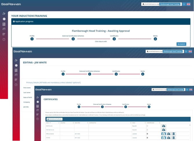 Centralised_Inductions_SeaPlanner