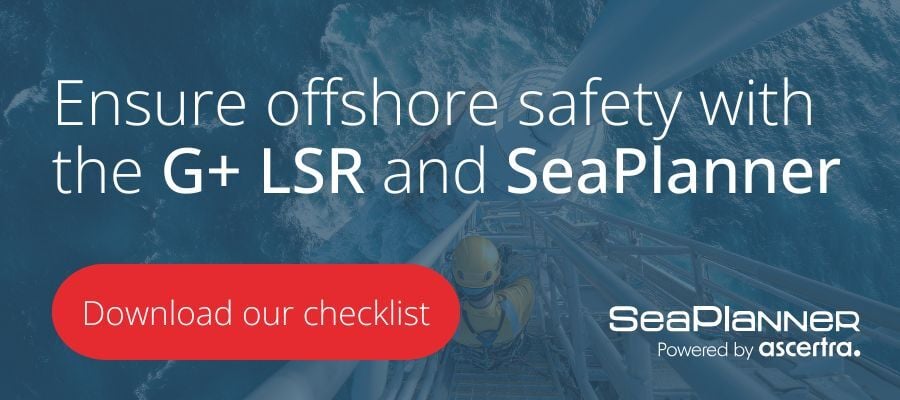 Ensure offshore safety by downloading the G+ LSR and SeaPlanner Checklist
